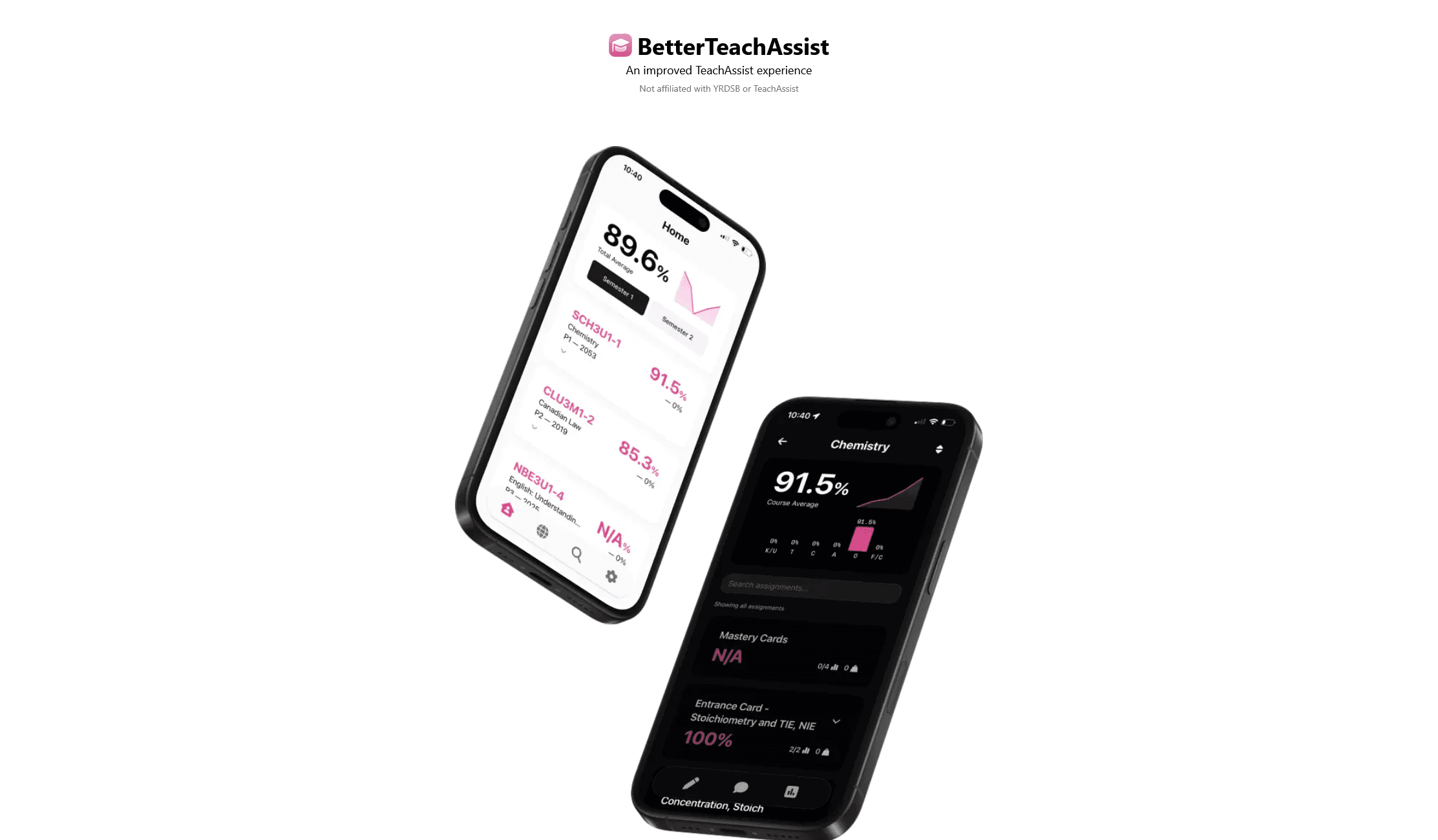 BetterTA — Better TeachAssist